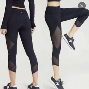 Athleta sonar tights- mid calf length